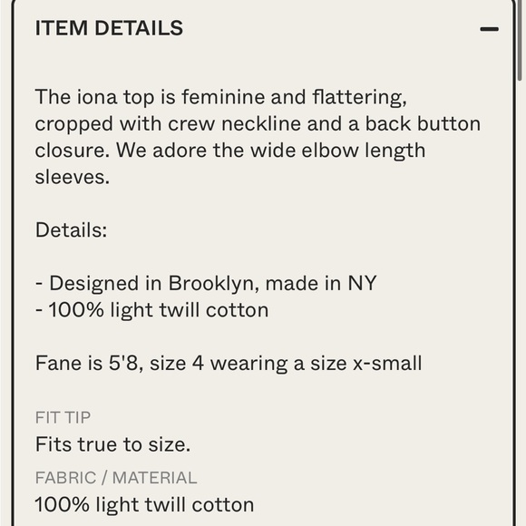 Ilana Kohn Iona Top in Pepper Red, size XS - Picture 3 of 12